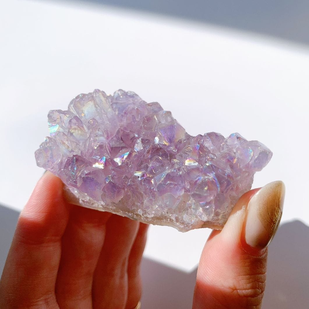 オーロラアメジスト クラスター