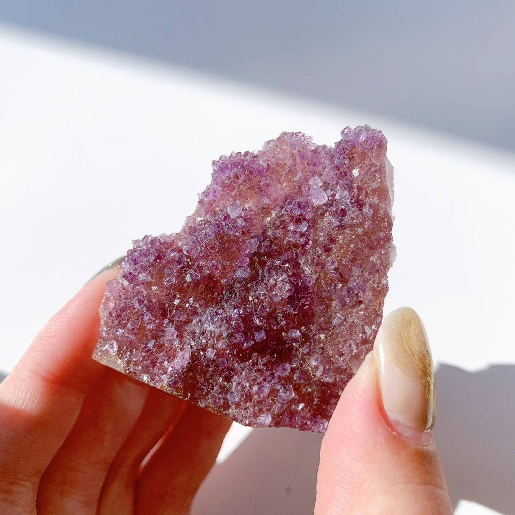 シュガーアメジスト クラスター