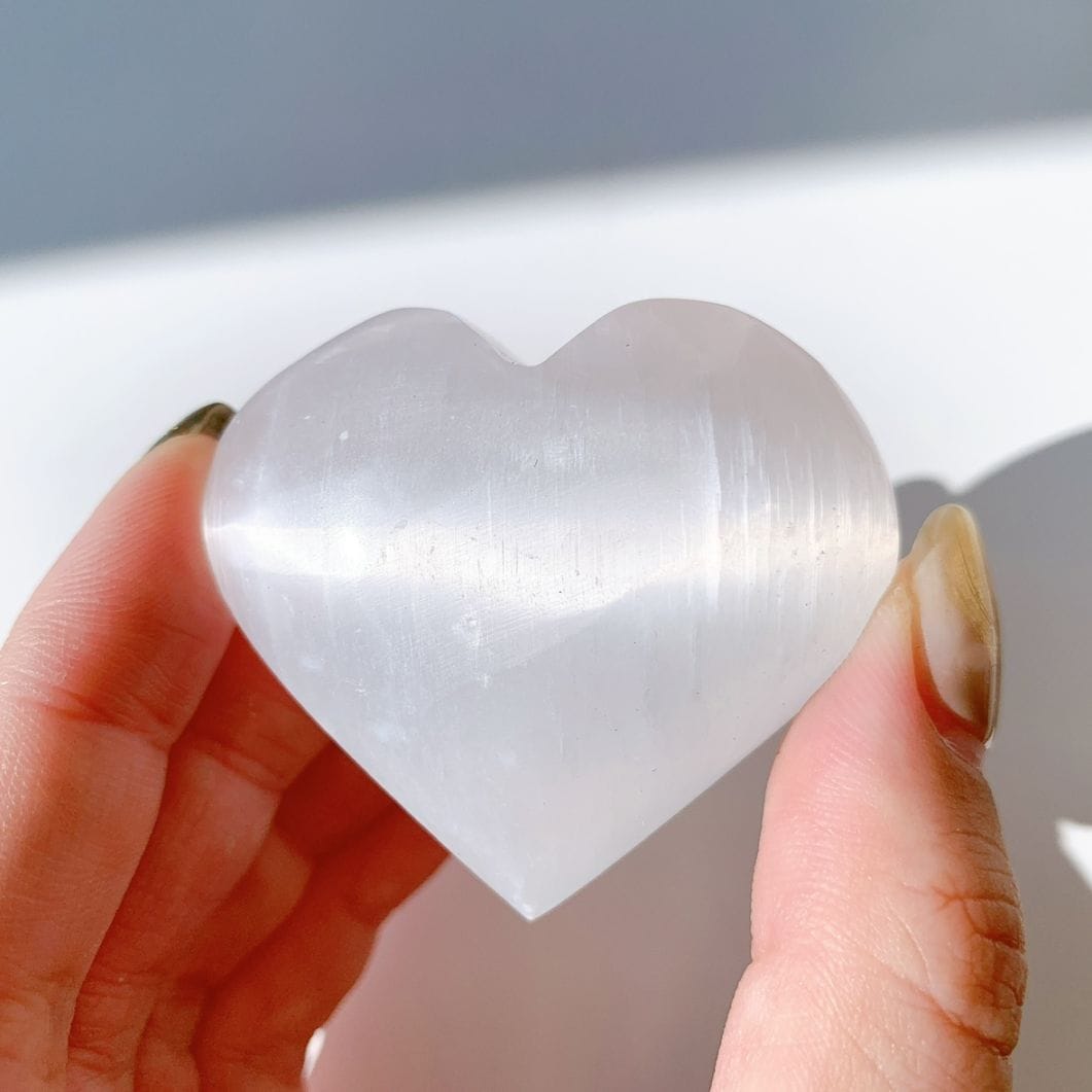セレナイト ハート型