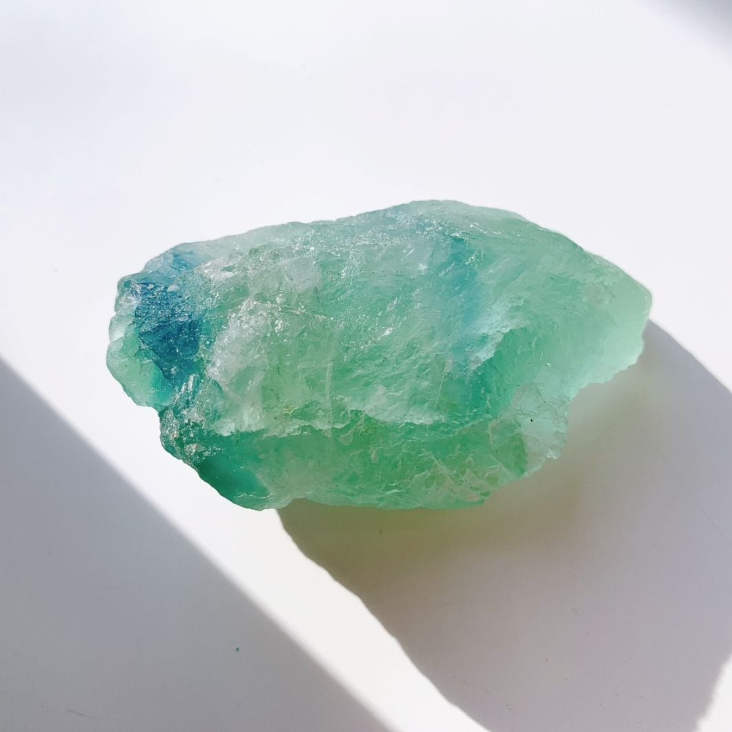 フローライト 原石ブロック