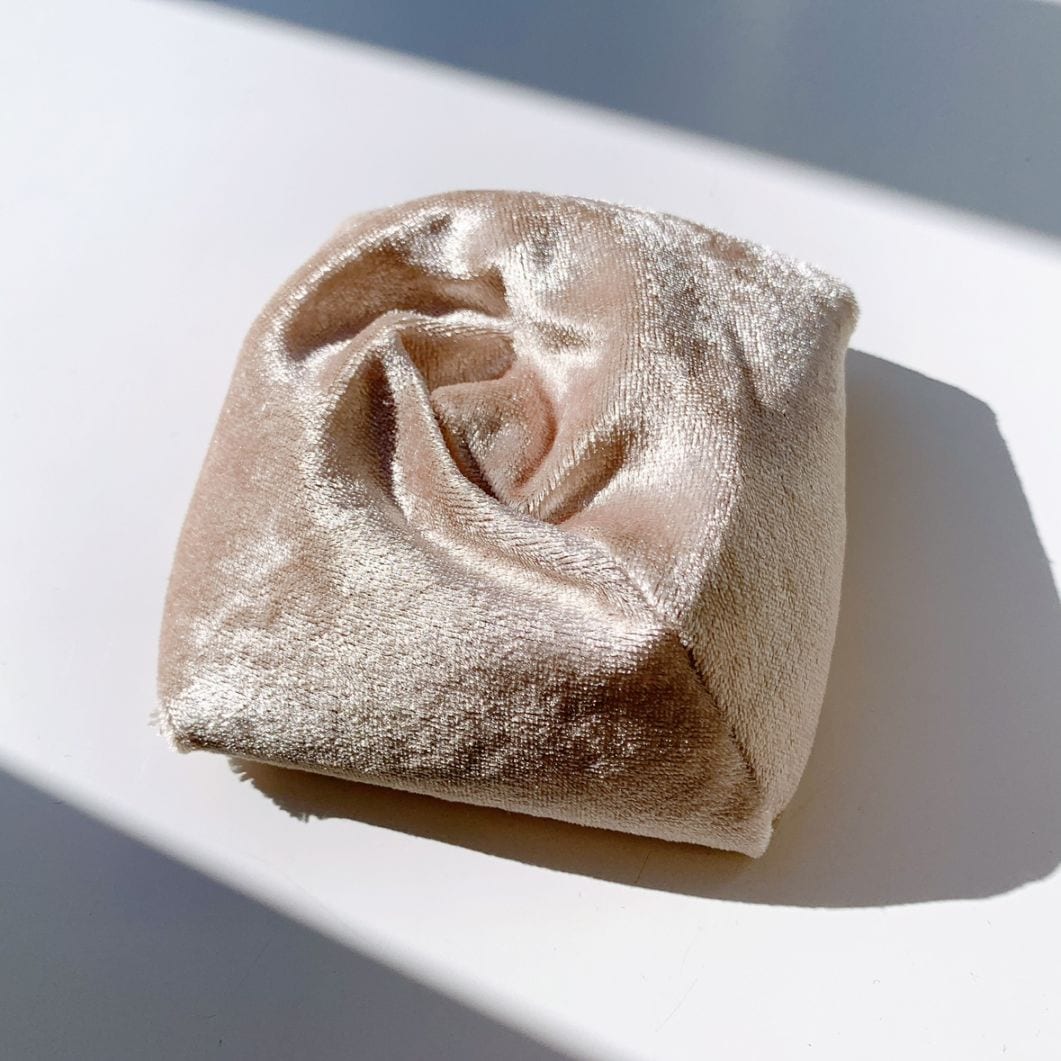 天然石用クッション Sサイズ ゴールド