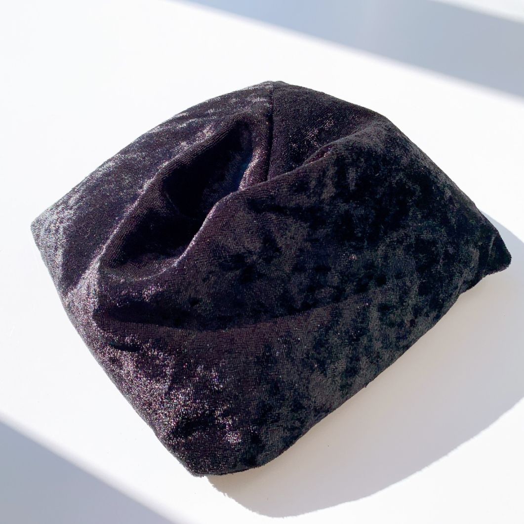 天然石用クッション Mサイズ ブラック