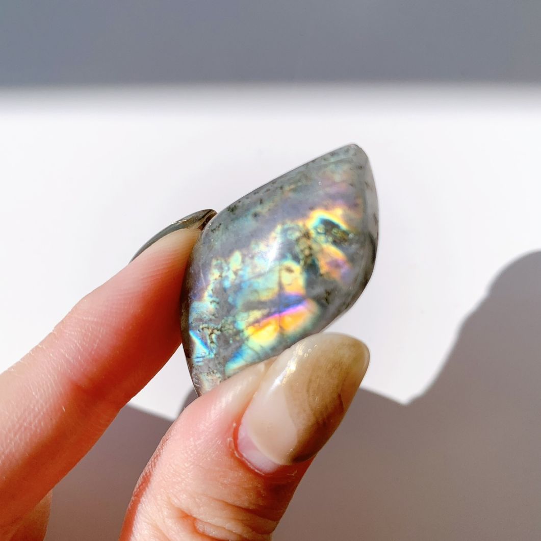 ピンクラブラドライト ポリッシュ