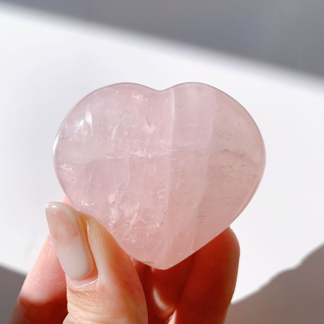 ローズクォーツ ハート型
