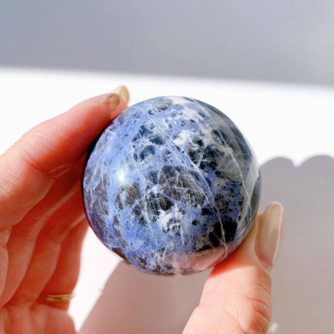 ソーダライト 丸玉