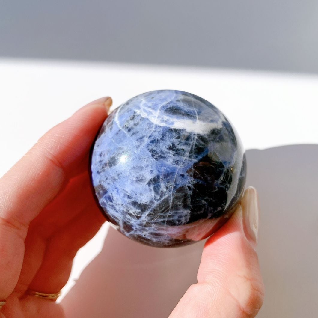 ソーダライト 丸玉