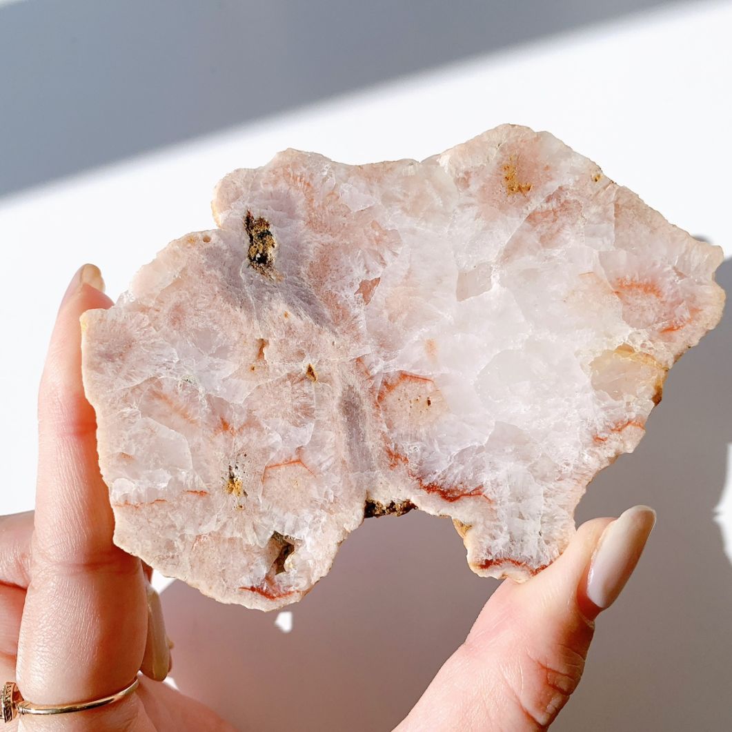 ローズ（ピンク）アメジスト プレート