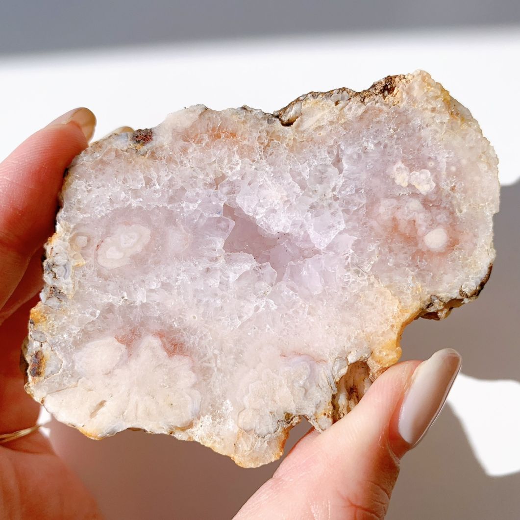 ローズ（ピンク）アメジスト プレート