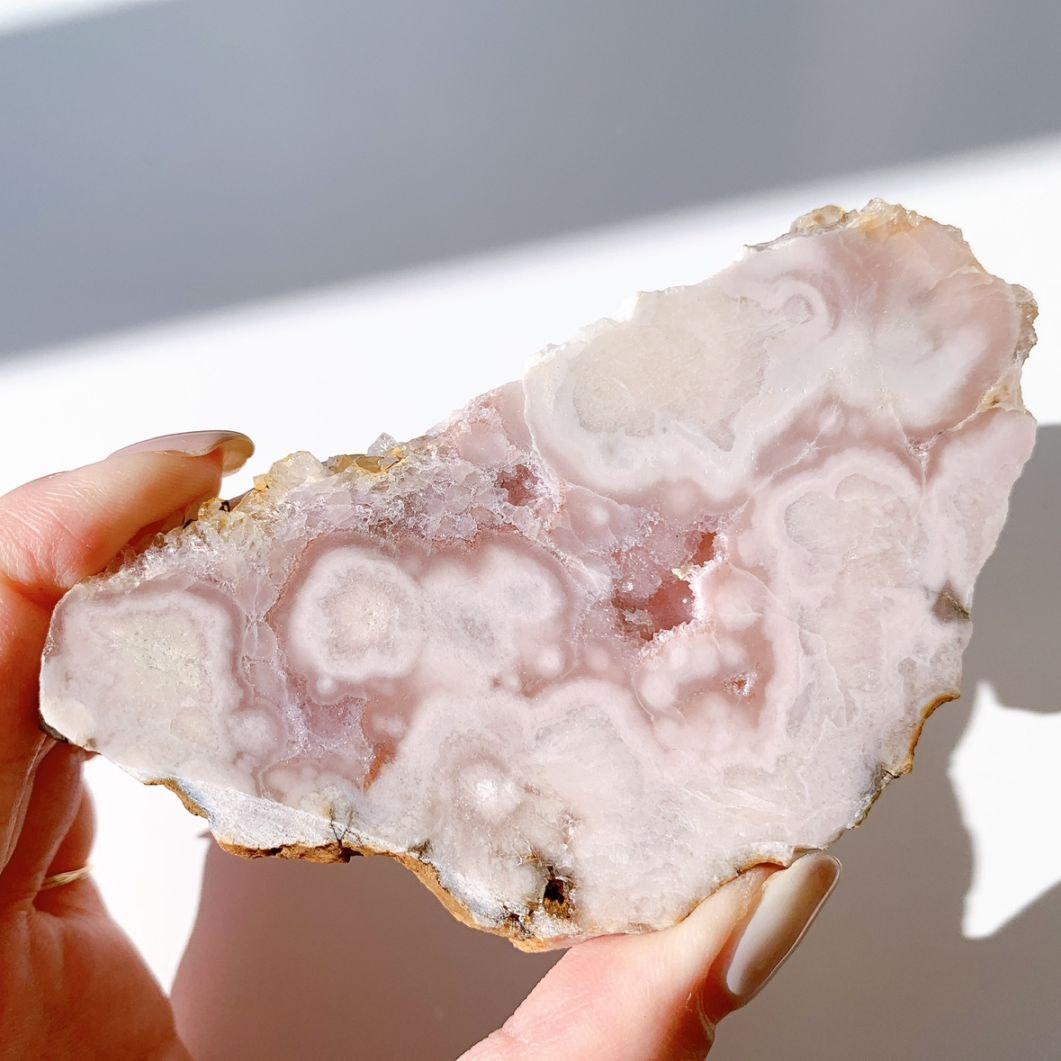 ローズ（ピンク）アメジスト プレート