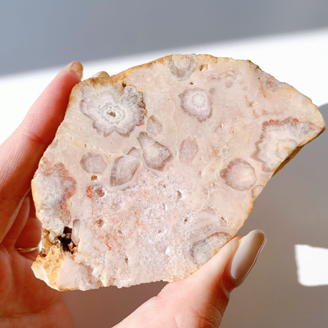 ローズ（ピンク）アメジスト プレート