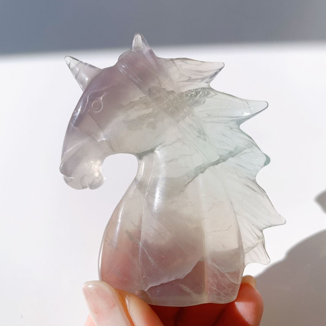 イットリウムフローライト ユニコーン型