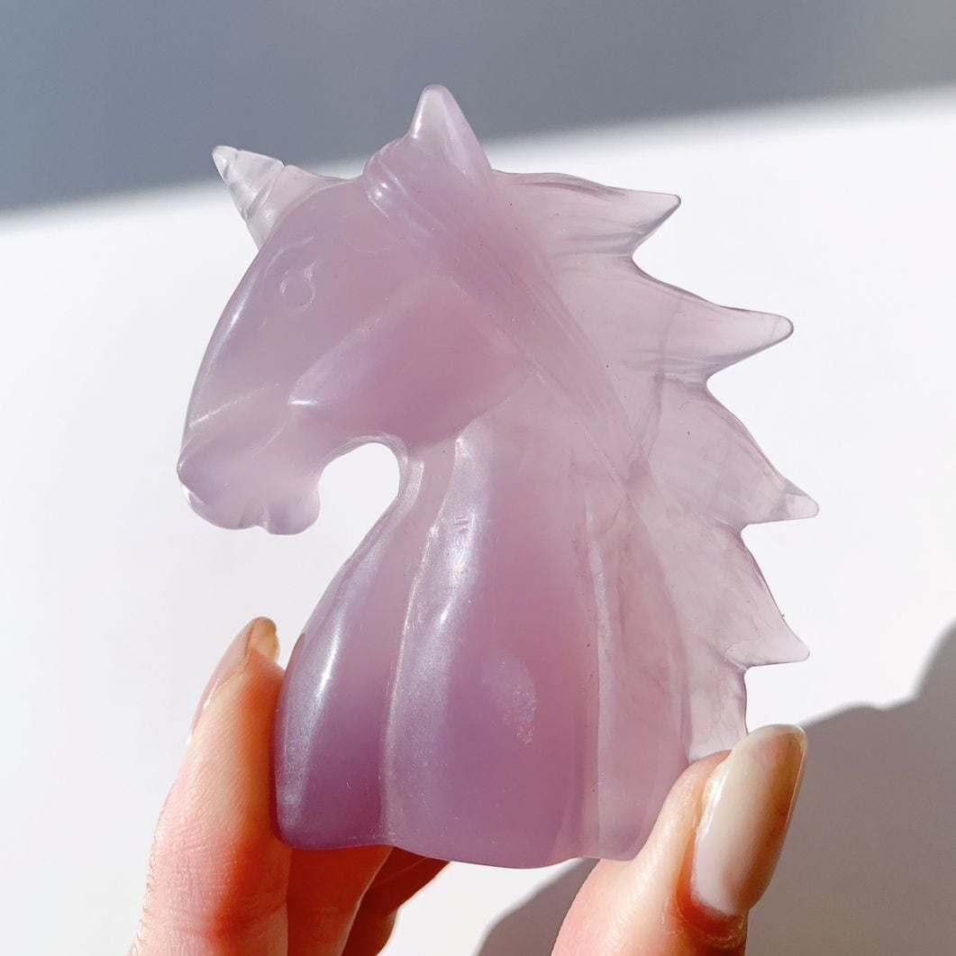 イットリウムフローライト ユニコーン型 | ユニコーン型 | Crystals by