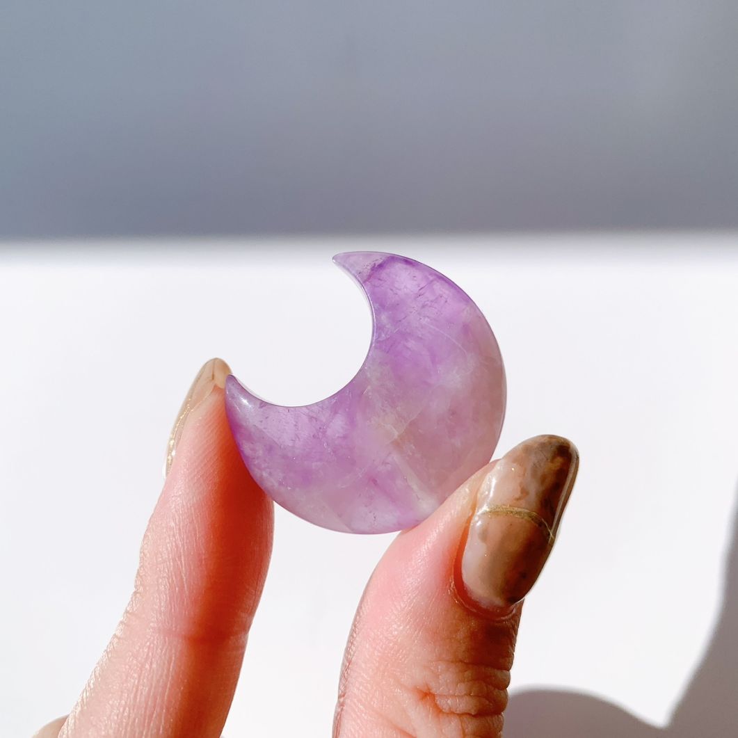 アメジスト 月型 小