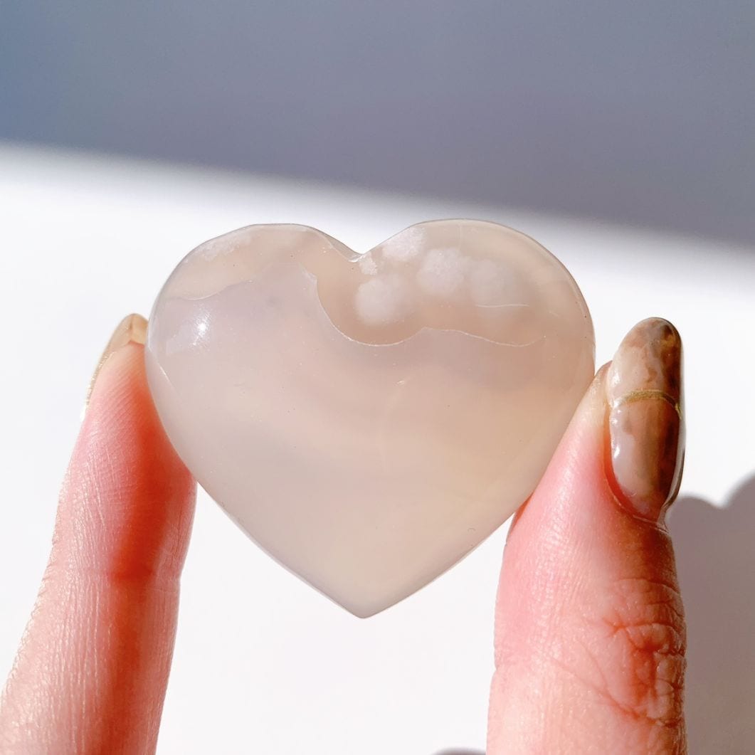 さくらアゲート ハート型