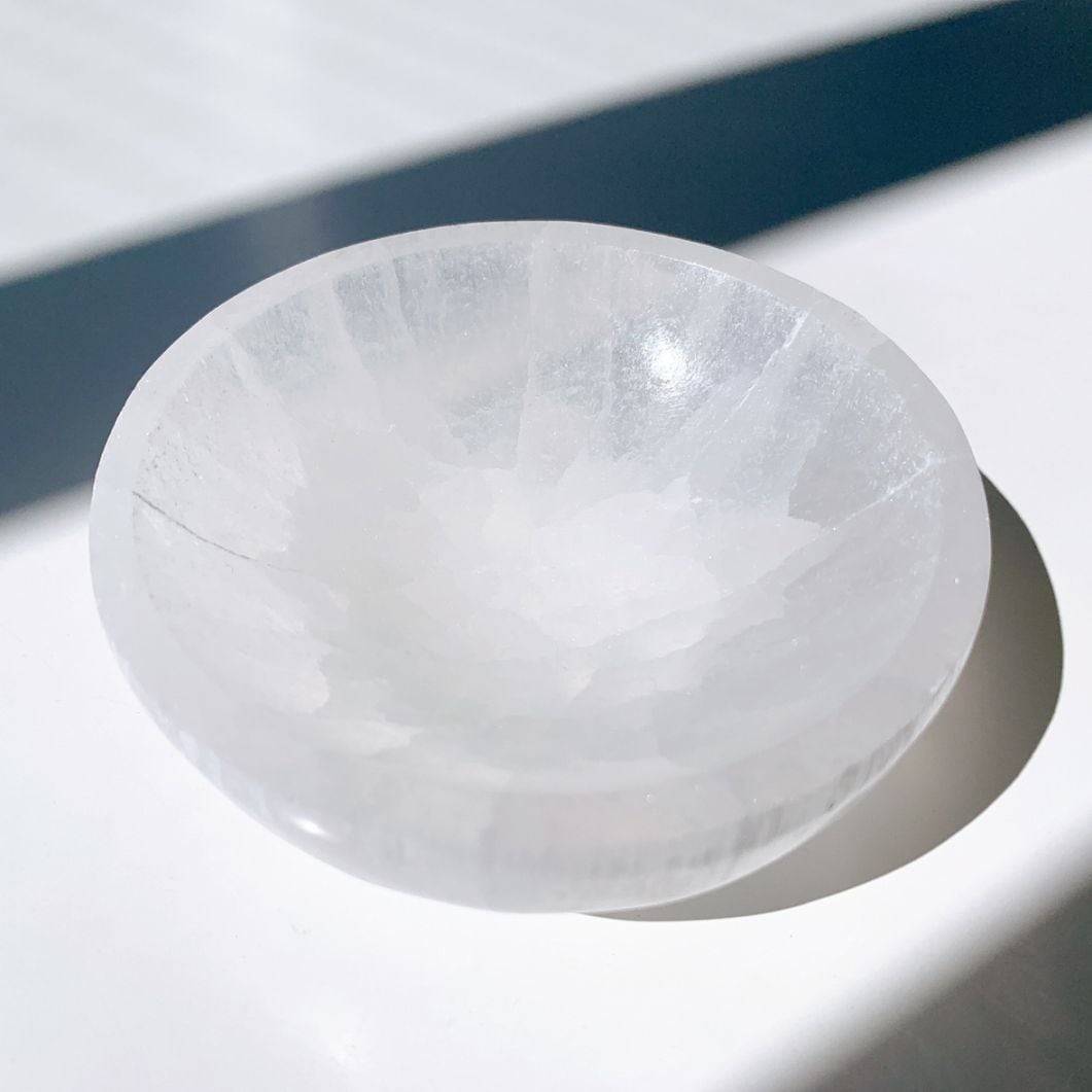 セレナイト ラウンド型ボウル