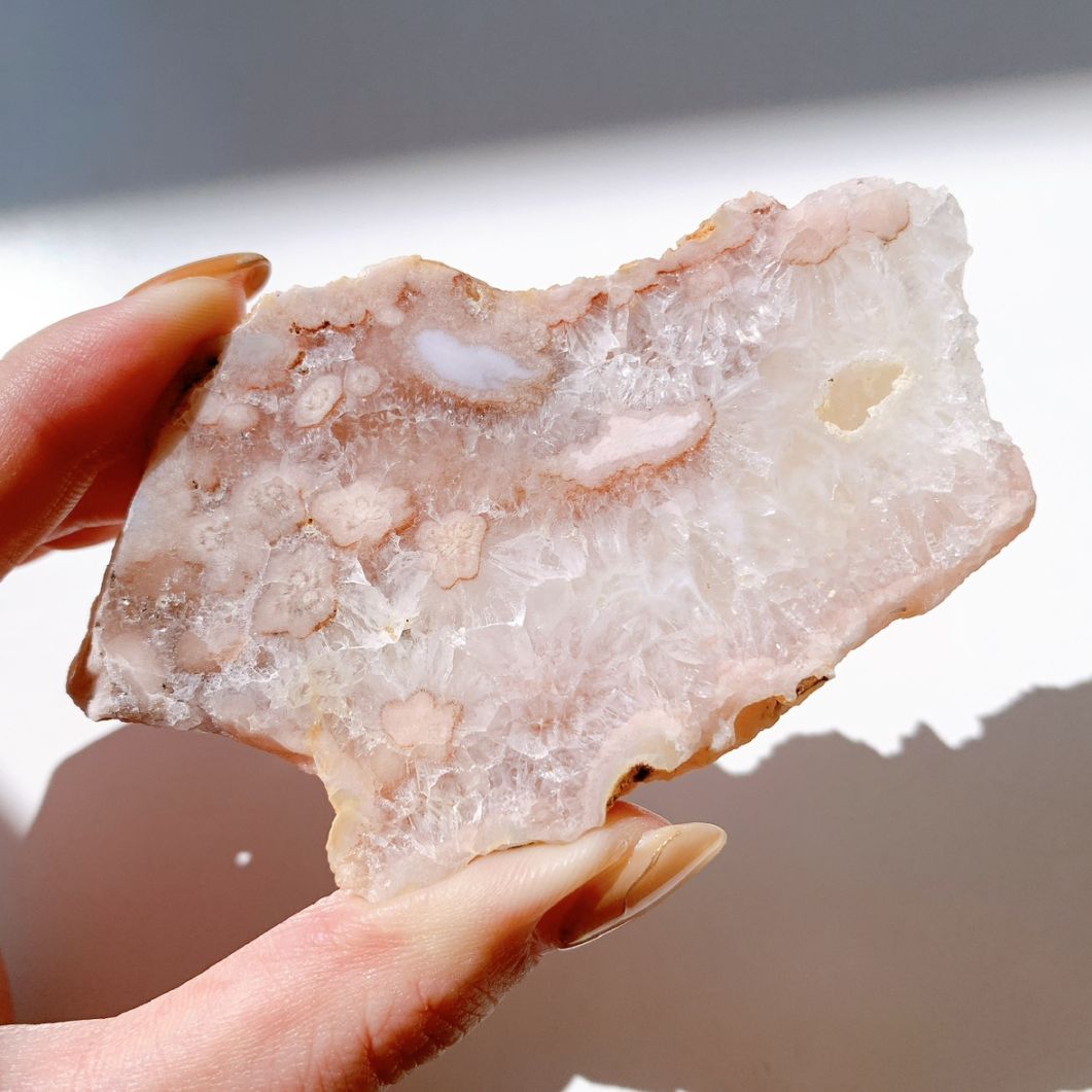 ローズ（ピンク）アメジスト プレート