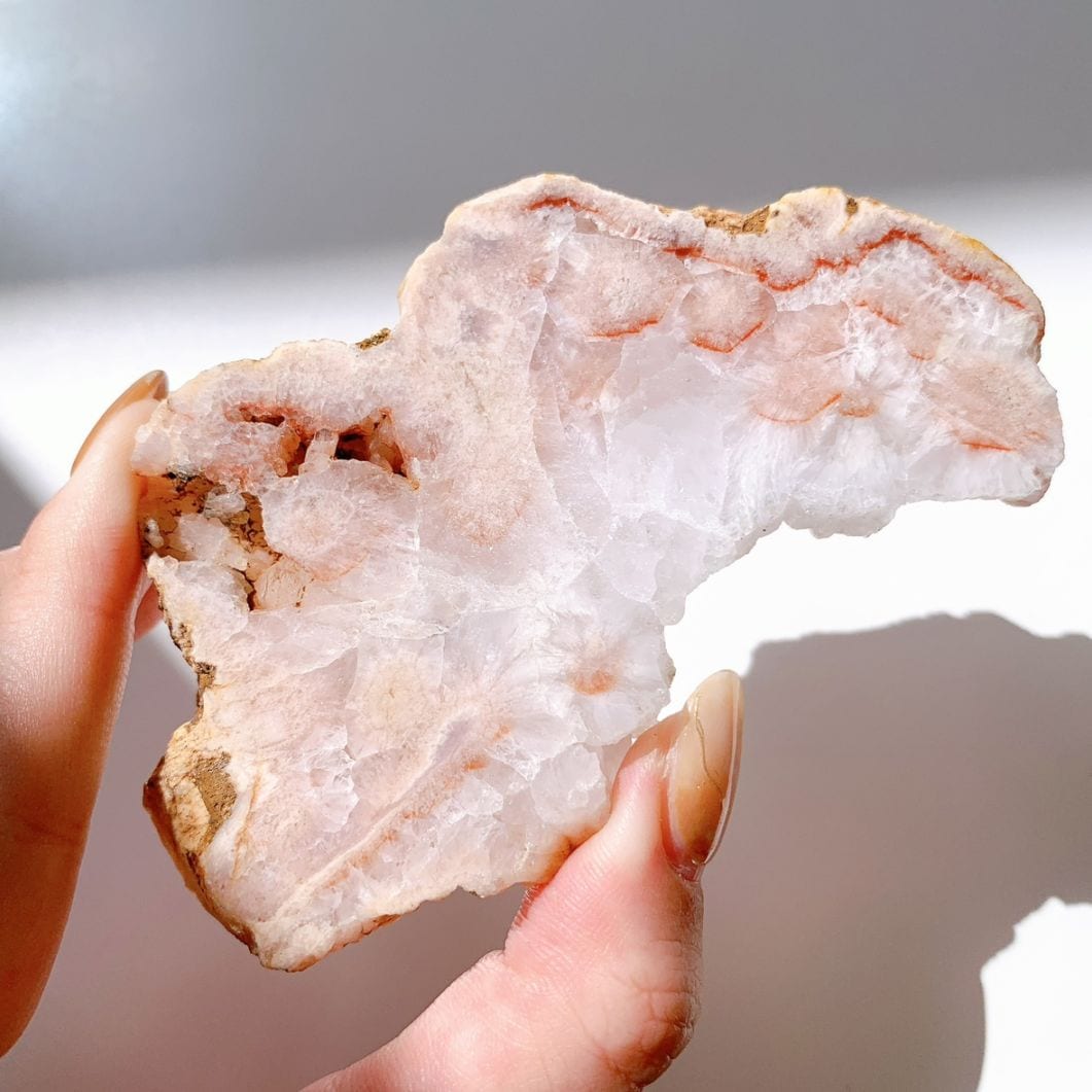 ローズ（ピンク）アメジスト プレート