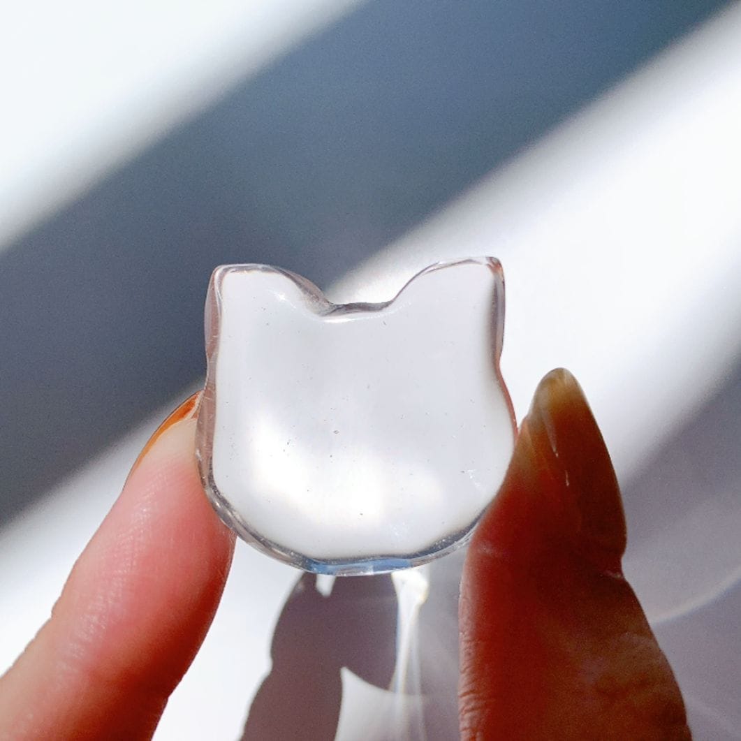 水晶 猫型 小