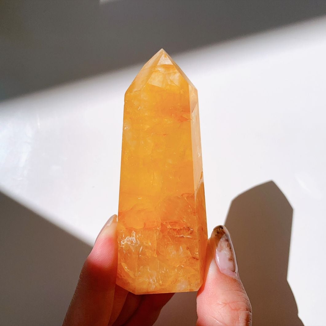 リモナイト水晶 ポイント