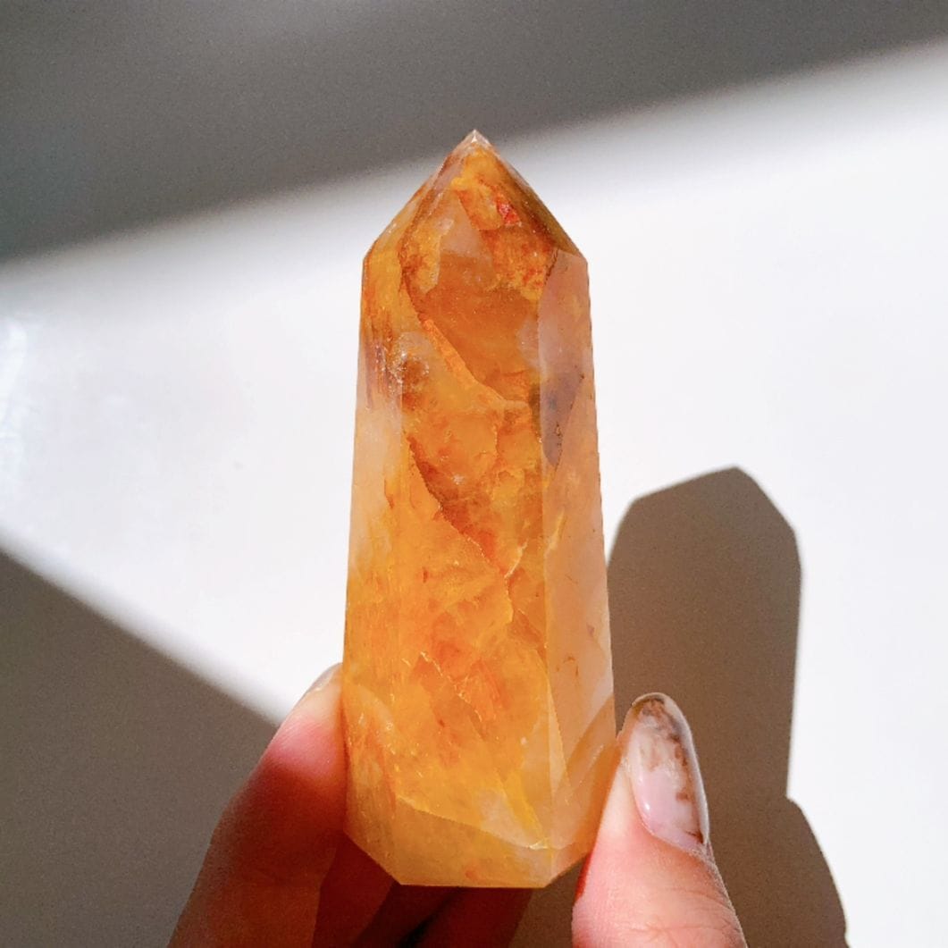 リモナイト水晶 ポイント