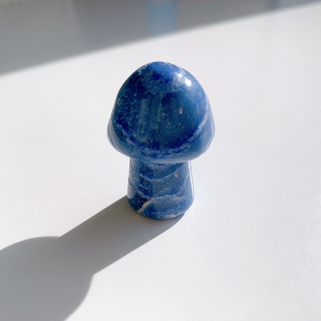ブルークォーツ きのこ型