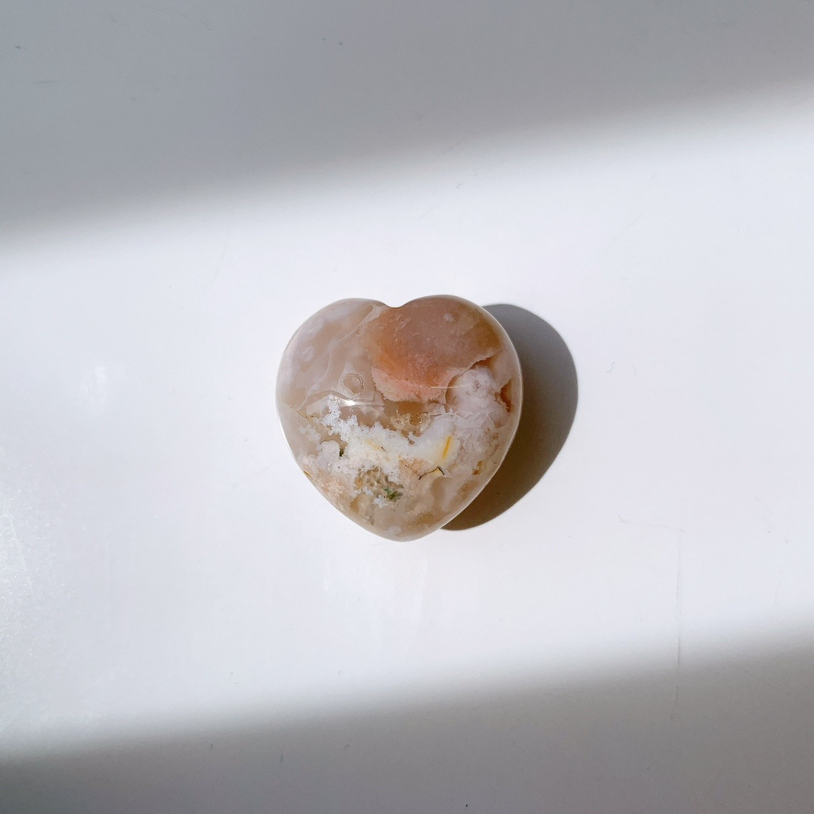 さくらアゲート ハート型 小