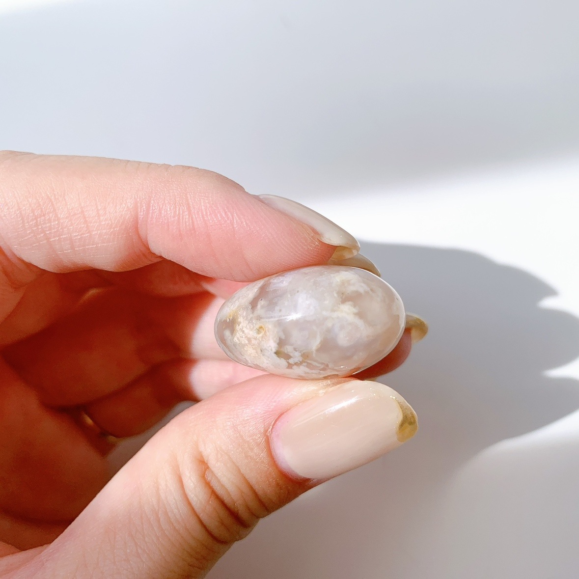 さくらアゲート ハート型 小