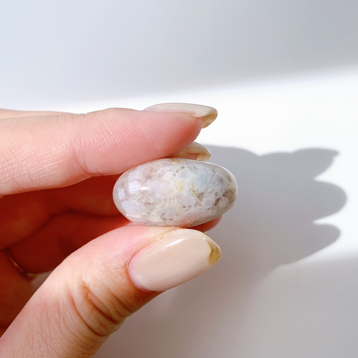 さくらアゲート ハート型 小