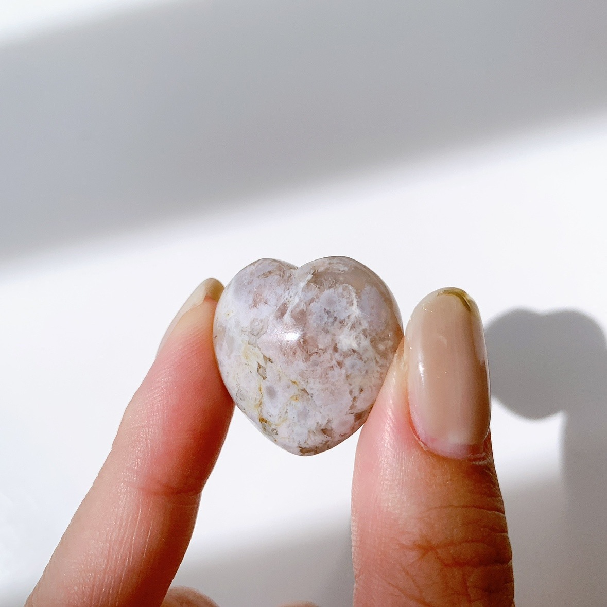 さくらアゲート ハート型 小