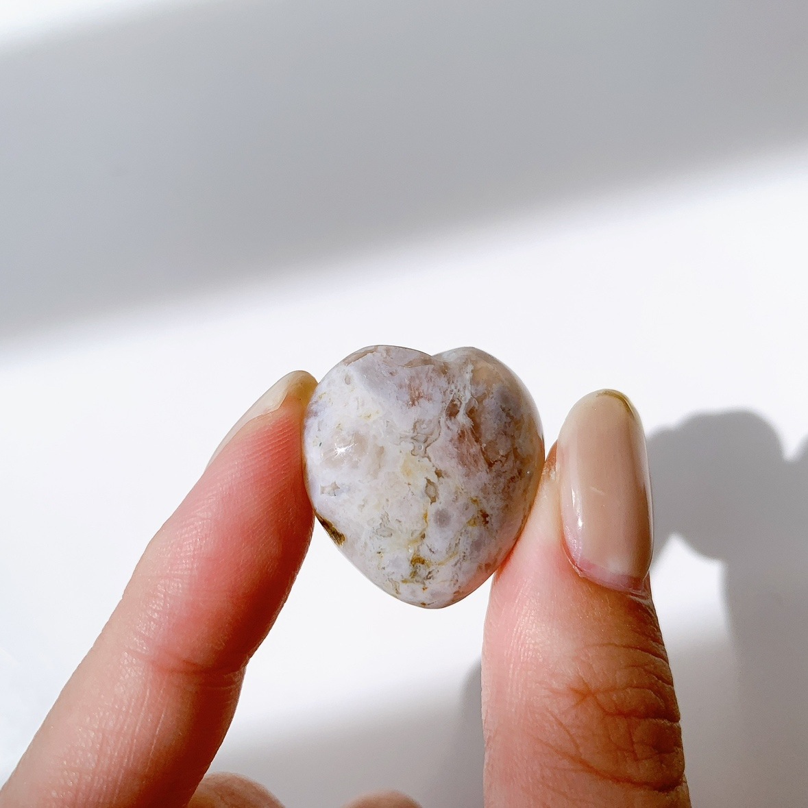 さくらアゲート ハート型 小