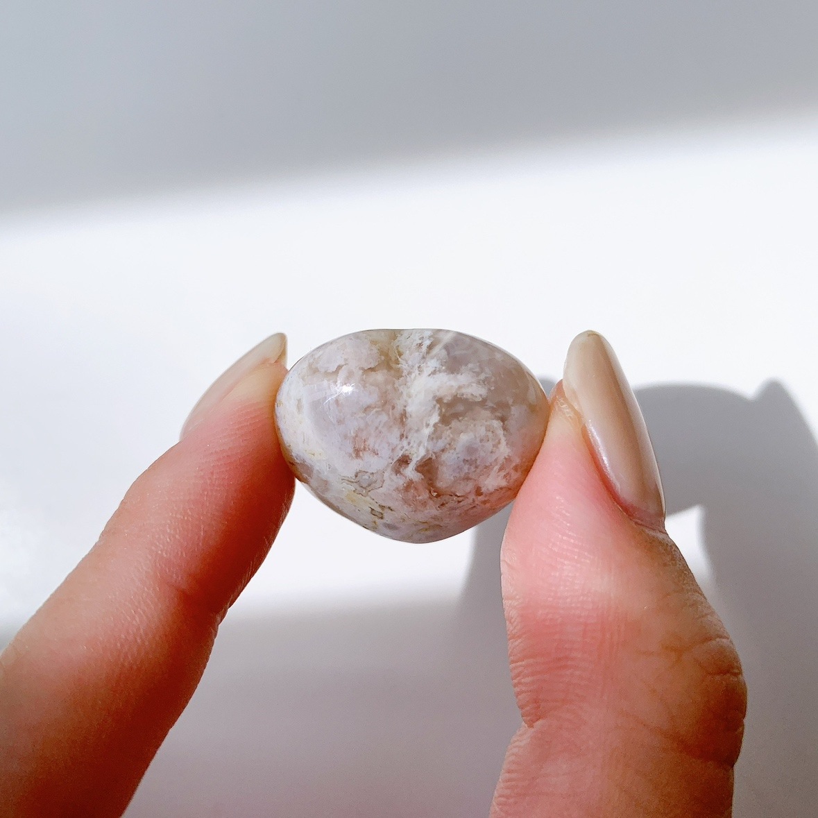 さくらアゲート ハート型 小