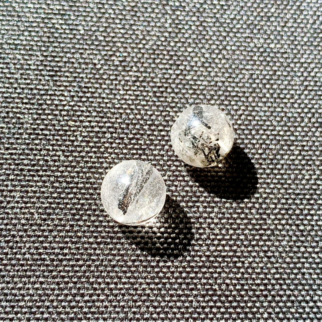 [507B]ブラックトルマリン水晶 (2A・8mm)