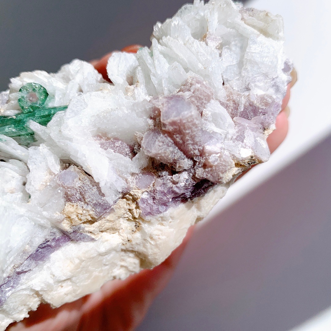 アリカンガ鉱山産 ウォーターメロントルマリン&レピドライト