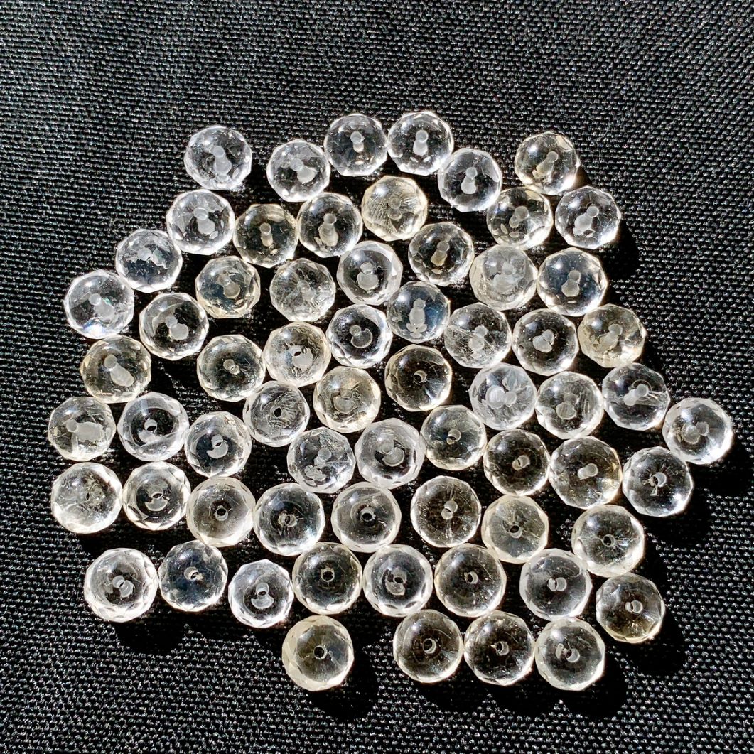 [280B]シトリン 20面カット (6〜7mm)