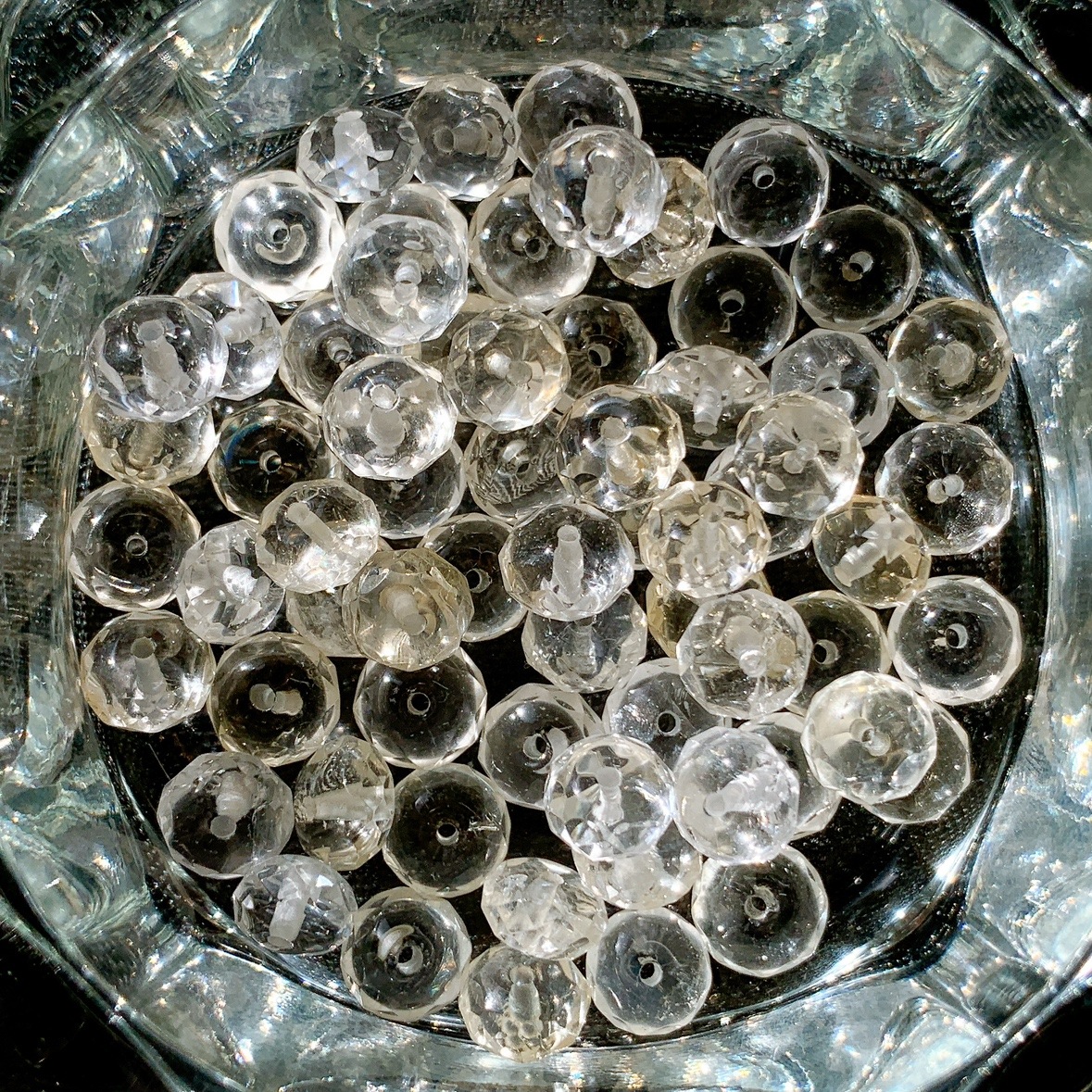 [280B]シトリン 20面カット (6〜7mm)