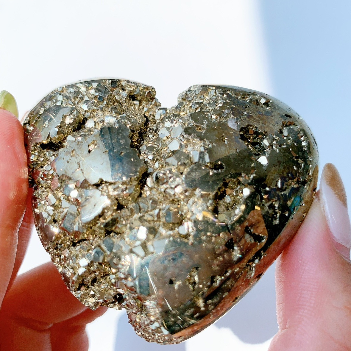 パイライト ハート型