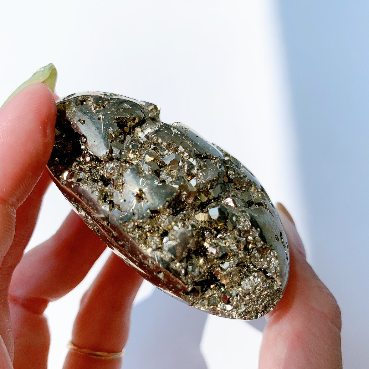 パイライト ハート型