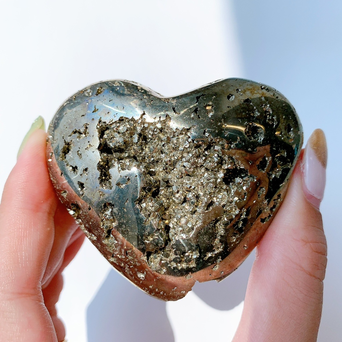 パイライト ハート型