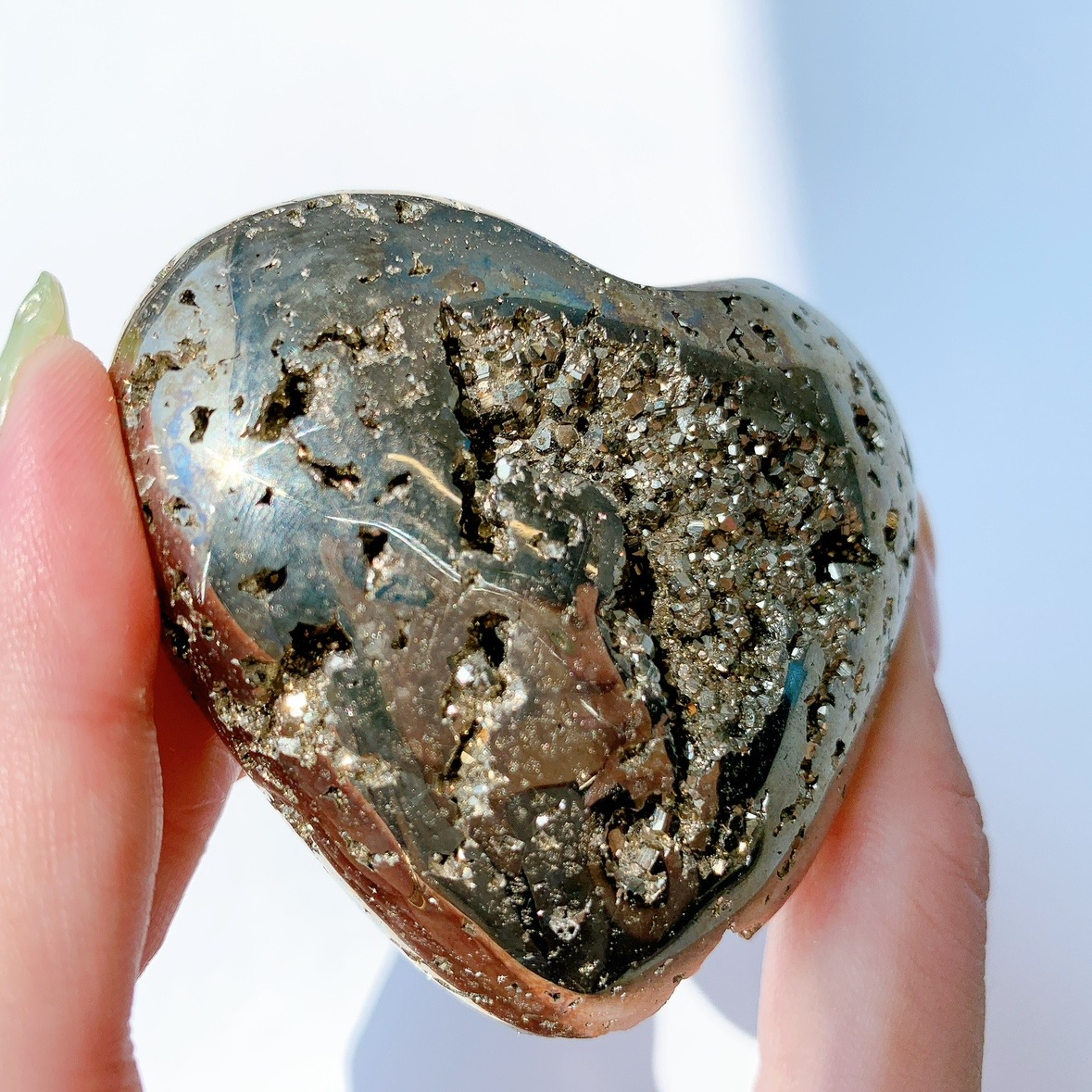 パイライト ハート型