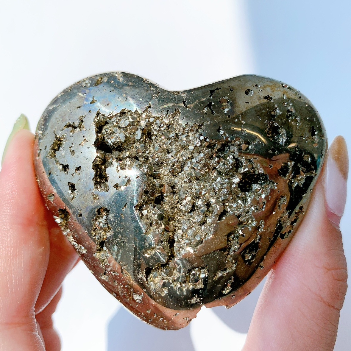 パイライト ハート型