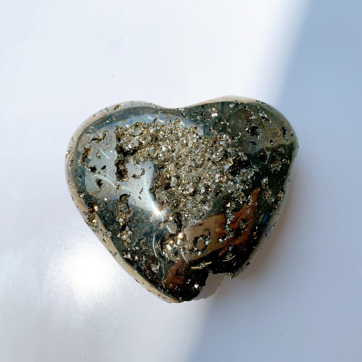 パイライト ハート型