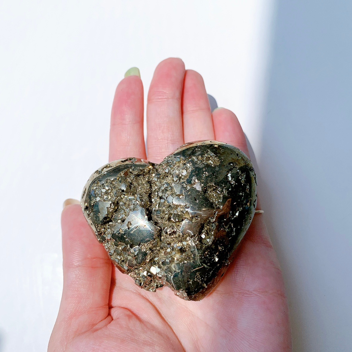 パイライト ハート型