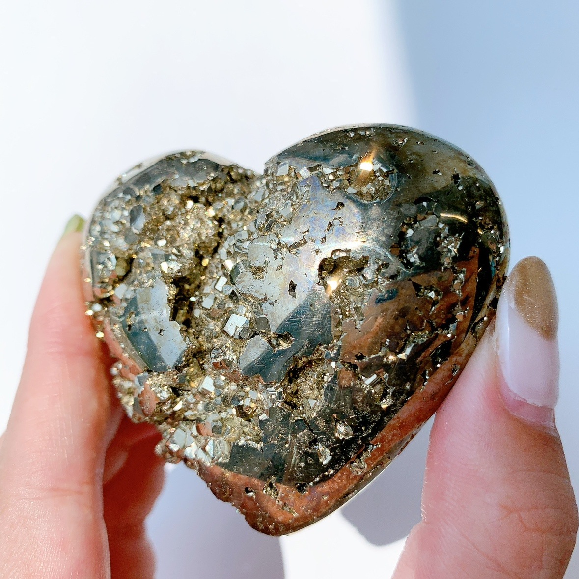 パイライト ハート型