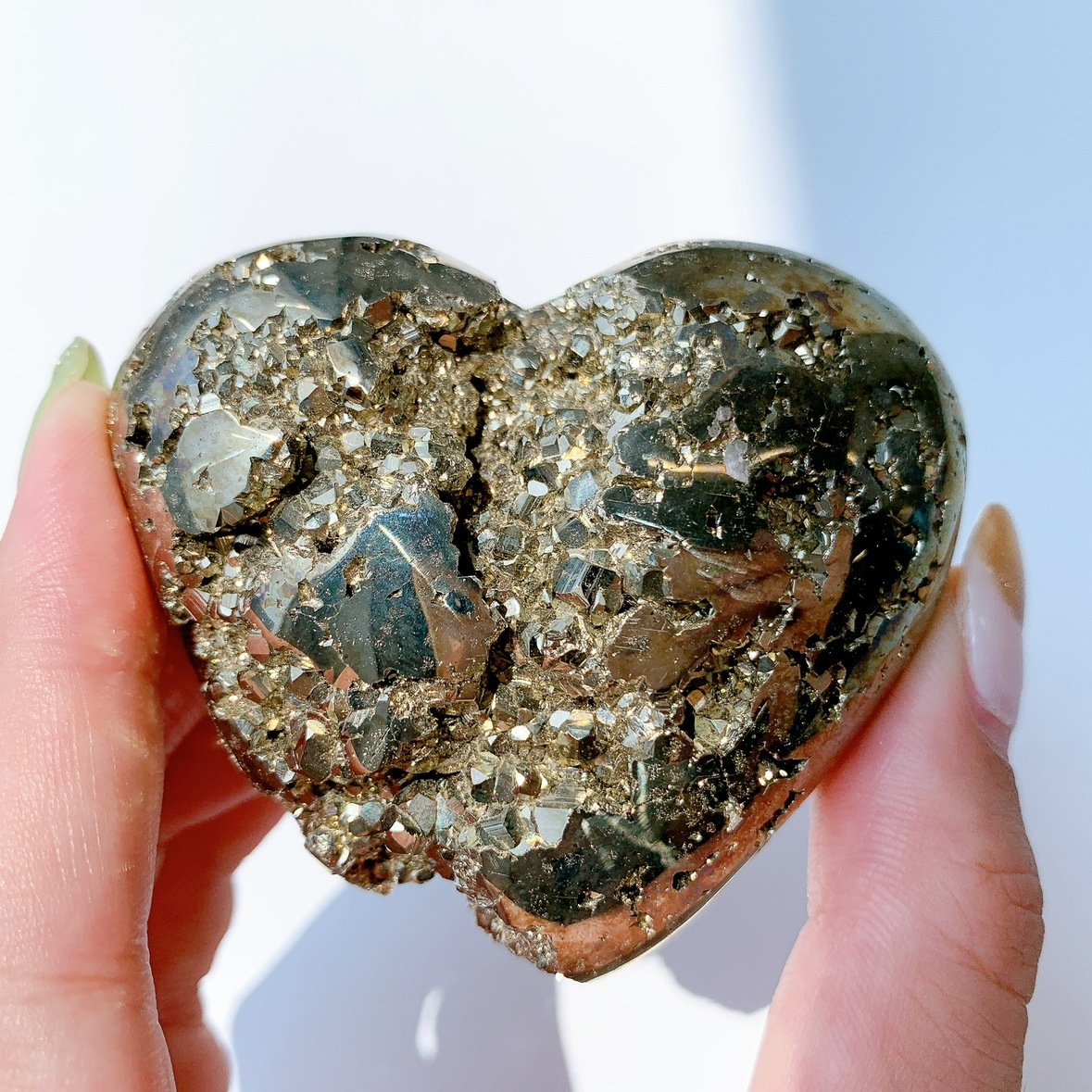 パイライト ハート型