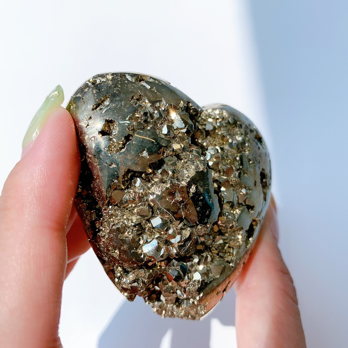 パイライト ハート型