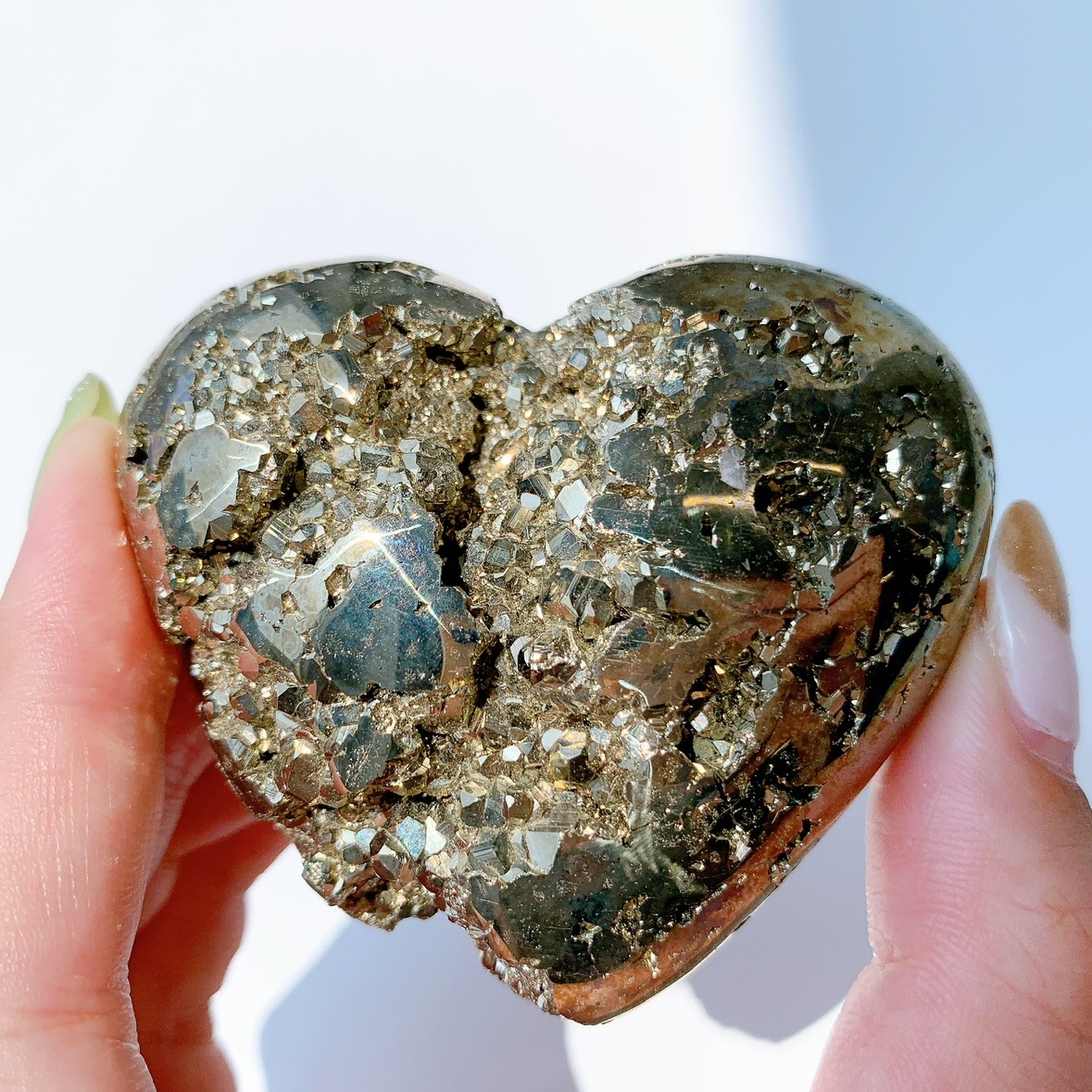 パイライト ハート型