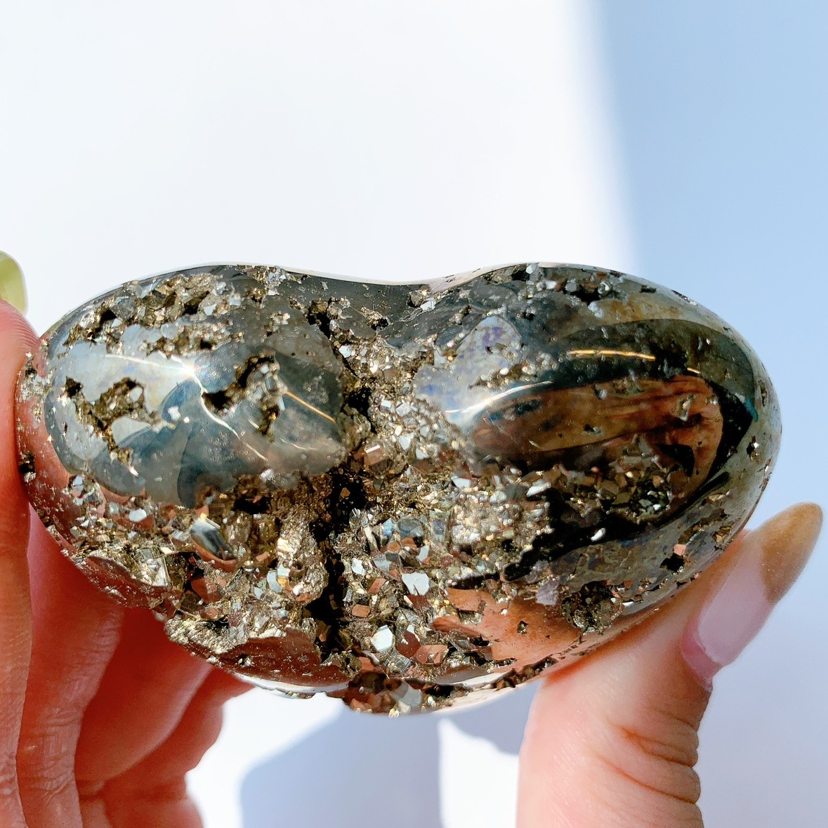 パイライト ハート型