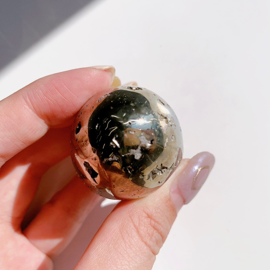 パイライト エッグ型