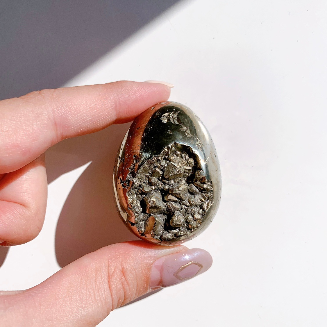 パイライト エッグ型