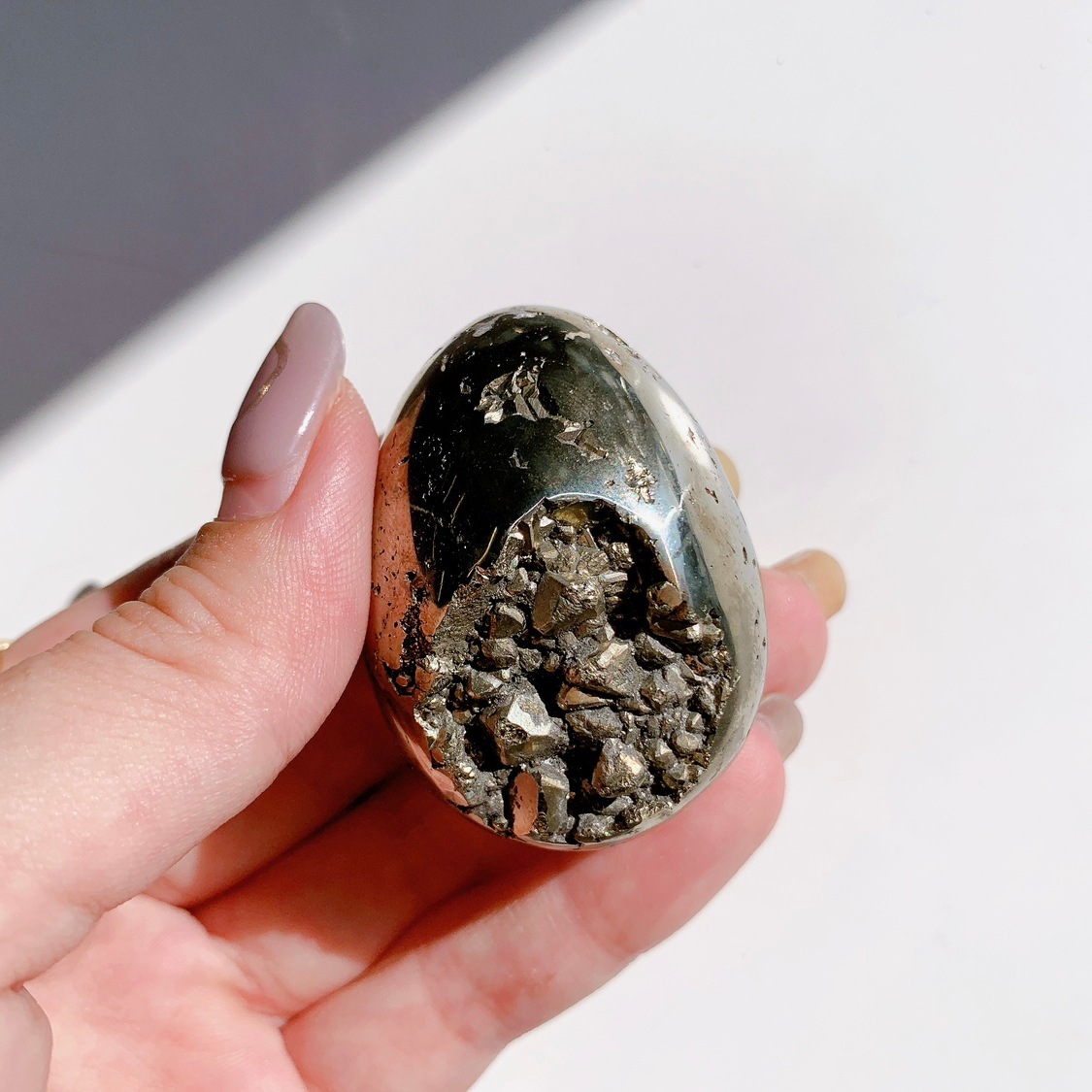 パイライト エッグ型